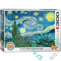 EuroGraphics 300 db-os 3D Lenticular puzzle - Starry Night, Van Gogh 