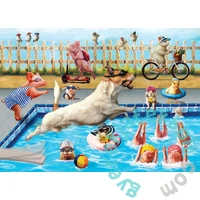 EuroGraphics 500 db-os puzzle - Crazy pool day by Lucia Heffer (6500-5878)