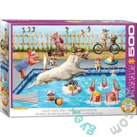 EuroGraphics 500 db-os puzzle - Crazy pool day by Lucia Heffer (6500-5878)