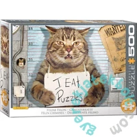EuroGraphics 500 db-os puzzle - Felony Cat by Paul Normand (6500-5786)