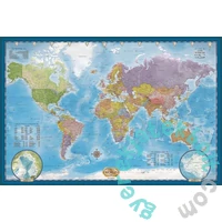 EuroGraphics 5000 db-os puzzle - Map of the World (8520-5890)