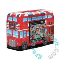EuroGraphics 550 db-os puzzle fém dobozban - London Bus (8551-5779)