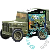 EuroGraphics 550 db-os puzzle fém dobozban - Military Jeep (8551-5598)
