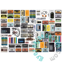 EuroGraphics 550 db-os puzzle fém dobozban - Retro Cassette Player (8551-5690)