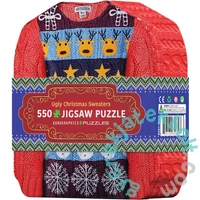 EuroGraphics 550 db-os puzzle fém dobozban - Ugly Christmas Sweater (8551-5662)