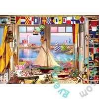 Eurographics 550 db-os puzzle  - Lighthouse fém dobozban (8551-5995)
