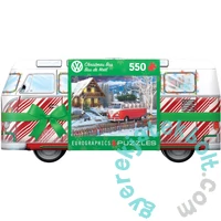 EuroGraphics 550 db-os puzzle - VW - Christmas Bus fém dobozban (8551-5664)