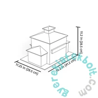 EuroGraphics 1389 db-os 3D puzzle - Bookstore (9910-6046)