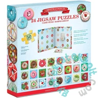 EuroGraphics Adventi kalendárium puzzle - Christmas Donuts - 24 x 50 db (9924-5806)
