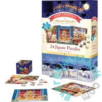 EuroGraphics Adventi kalendárium puzzle - Merry Christmas (8924-5735)