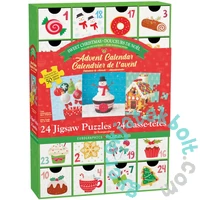 EuroGraphics Adventi kalendárium puzzle - Sweet Christmas (8924-5666)