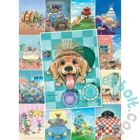 EuroGraphics 500 db-os puzzle - Dogs Life by Gary Patterson (6500-5365)