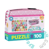 EuroGraphics 100 db-os puzzle - Donuts uzsonnás doboz (9100-5825)