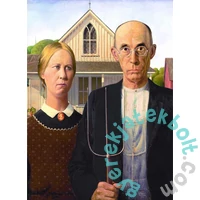 EuroGraphics 1000 db-os puzzle - American Gothic, Wood (6000-5479)