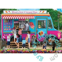 EuroGraphics 1000 db-os puzzle - Dan's Ice Cream Van, Paul Normand (6000-5519)