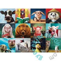 EuroGraphics 1000 db-os puzzle - Funny Animals, Lucia Heffernan (6000-5524)
