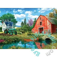 EuroGraphics 1000 db-os puzzle - The Red Barn, Dominic Davison (6000-5526)