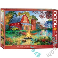 EuroGraphics 1000 db-os puzzle - Campfire by the Barn, Dominic Davison (6000-5527)