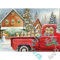 EuroGraphics 1000 db-os puzzle - Furry Friends Holiday Farm, Kevin Daniel (6000-5575)