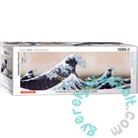 EuroGraphics 1000 db-os Panoráma puzzle - Great Wave of Kanagawa, Hokusai (6010-5487)