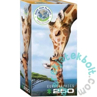 EuroGraphics 250 db-os puzzle - Giraffes (8251-0294)