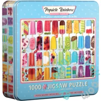 EuroGraphics 1000 db-os puzzle fém dobozban - Popsicle Rainbow (8051-5622)