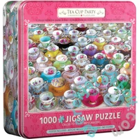 EuroGraphics 1000 db-os puzzle fém dobozban - Tea Cup Party (8051-5314)
