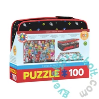 EuroGraphics 100 db-os puzzle - Robots uzsonnás doboz (9100-5827)