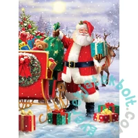 EuroGraphics 1000 db-os puzzle - Santa with Sled by Simon Tread (6000-5639)