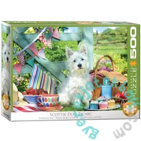 EuroGraphics 500 db-os puzzle - Scottie Dog Picnic (6500-5461)