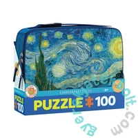 EuroGraphics 100 db-os puzzle - Van Gogh - Starry Night uzsonnás doboz (9100-1204)