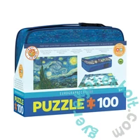 EuroGraphics 100 db-os puzzle - Van Gogh - Starry Night uzsonnás doboz (9100-1204)