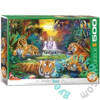 EuroGraphics 500 db-os puzzle - Tigers Eden by Jan Patrik (6500-5457)