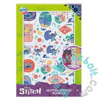  Disney - Stitch Glitter matrica könyv A/5 (700246)