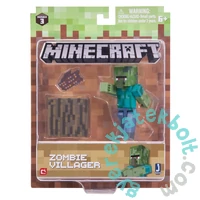 Minecraft gyűjthető figura - Zombi falusi (min16489)