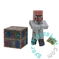 Minecraft gyűjthető figura - Falusi könyvtáros (min16496)