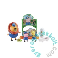 Peppa malac állatkerti játékszett - 3 figurával