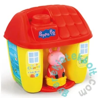 Clementoni - Clemmy Peppa malac házikó tároló puha építőkockákkal