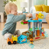 Fisher-Price Little People - Építkezés játékszett figurákkal (HCJ64)