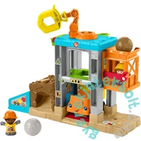 Fisher-Price Little People - Építkezés játékszett figurákkal (HCJ64)