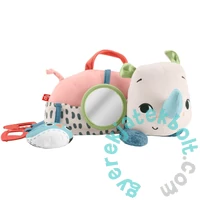 Fisher-Price Planet Friends - Pocakrinó babafoglalkoztató plüssjáték (HYR55)
