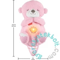 Fisher-Price Szunyókáló vidra - rózsaszín (JLJ33)