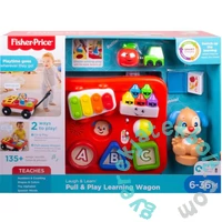 Fisher-Price Tanuló kutyusos kocsi (GHV10))