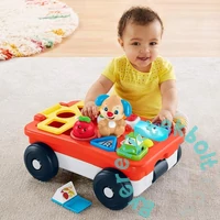 Fisher-Price Tanuló kutyusos kocsi (GHV10))