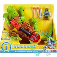 Imaginext Sétáló krokodil és Hook kapitány