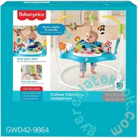 Fisher-Price Color Climbers jumperoo babafoglalkoztató (GWD42)