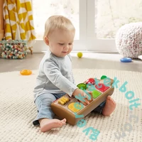 Fisher-Price Változatos anyagok állatbújócska játékszett (GJW24)