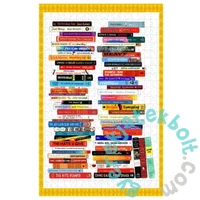 Chronicle Books 500 db-os puzzle - Bibliophile Diverse Spines (19882)