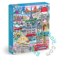 Galison 1000 db-os puzzle - Michael Storrings - Cities Around the World (83555)