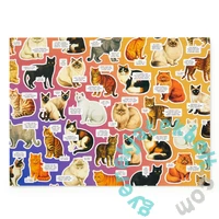 Galison 1000 db-os puzzle - Moody Cats (87010)